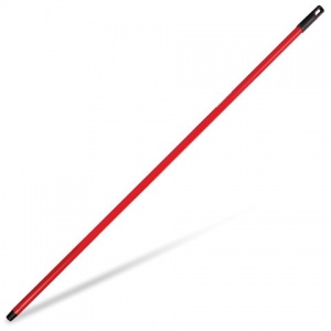 Ручка для щеток Idea, 120см, металлопластик, красный (М 5145)