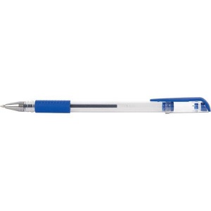 Ручка гелевая LITE (0.5мм, синий, резиновая манжетка) 1шт. (GPBL-B/gr)