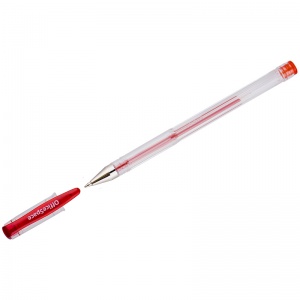 Ручка гелевая OfficeSpace (0.8мм, красный) 12шт. (GPA100/RD_1720)