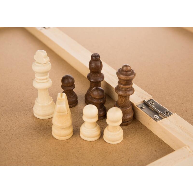 Игра настольная Шашки Miland деревянные (29х3х15см)