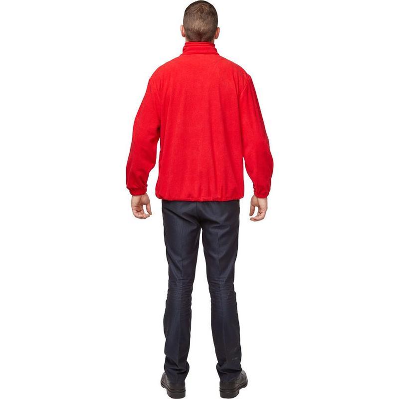 Спец.одежда летняя Толстовка флис, 190 г/м2, красный, размер XXL