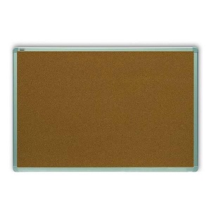 Доска пробковая inФОРМАТ Standard (100х180см, алюминиевая рамка, коричневая)
