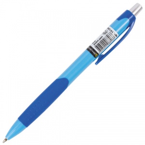 Ручка шариковая автоматическая Brauberg Juicy (0.35мм, синий цвет чернил) 1шт. (141546)