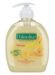 Мыло жидкое Palmolive "Молоко и мед", 300мл, флакон с дозатором, 1шт. (04034)
