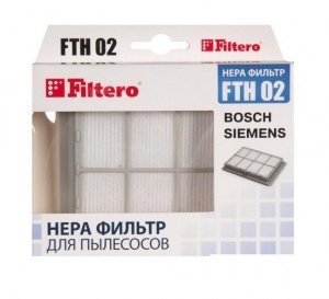 НЕРА-фильтр Filtero FTH 02, 1шт., для пылесосов Bosch, Siemens (FTH 02)