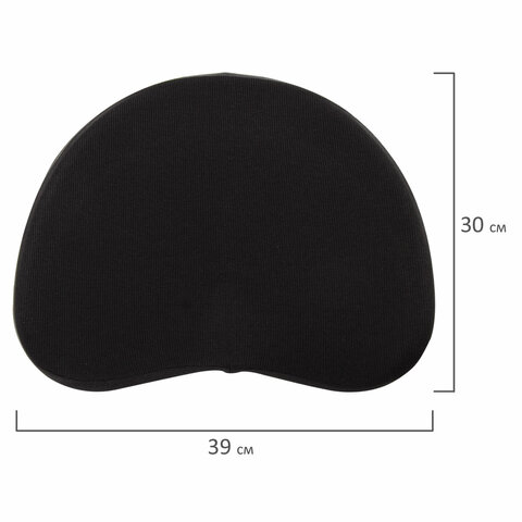 Накладка-подушка для кресла Brauberg, черный (530107)