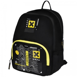 Рюкзак школьный Berlingo Light "Cyber world", 39,5x28x16см, 2 отделения, 3 кармана, уплотненная спинка (RU08022)