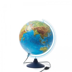 Глобус физико-политический Globen d=320мм, интерактивный с подсветкой, рельефный (INT13200290)