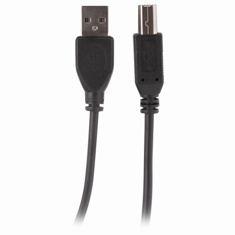 Кабель USB2.0 Sonnen Premium, USB-A (m) - USB-B (m), 3м, черный, 3шт. (513129)