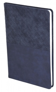 Ежедневник недатированный А5 inФОРМАТ Modern (136 листов) твердая обложка, серо-синий