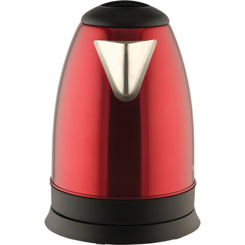 Чайник электрический Scarlett SC-EK21S76, 1800Вт, сталь, красный