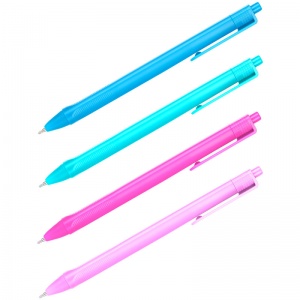 Ручка шариковая автоматическая OfficeSpace Light Trio (0.7мм, синий цвет чернил) 50шт. (BPr_94888)