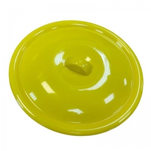 Крышка для ведра Онест, пластик, желтая, 10шт.