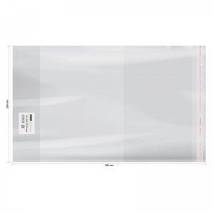 Обложка для учебников Greenwich Line, 250x380мм, 80мкм, универсальная, с липким слоем, 100шт. (GL 250.1)
