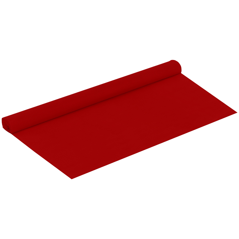 Бумага цветная крепированная Три Совы, 50x250см, 32 г/кв.м, красная, в рулоне, 1 лист (CR_43941)
