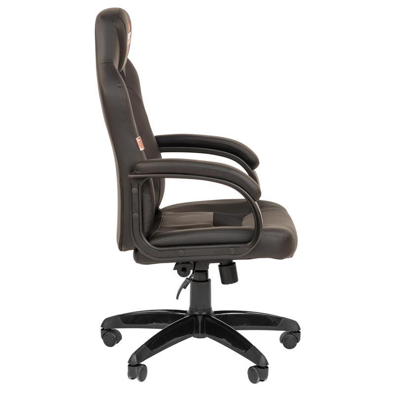 Кресло игровое Easy Chair 686 TPU, экокожа/ткань черное, экокожа/ткань, пластик