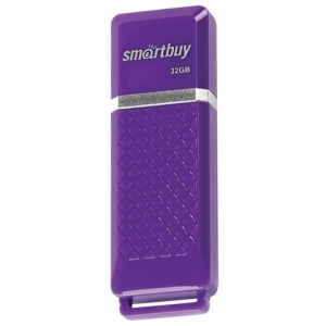 Флэш-диск USB 32Gb SmartBuy Quartz, фиолетовый (SB32GBQZ-V)