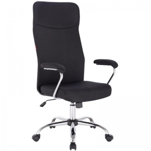 Кресло руководителя Easy Chair 590 TC, ткань черная, металл черный