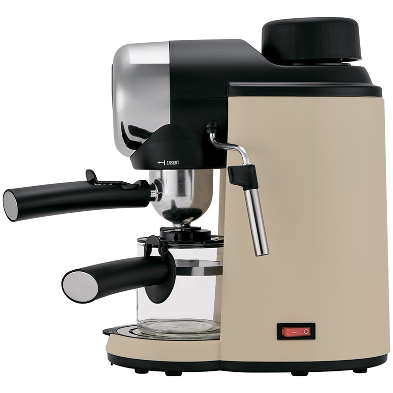 Кофеварка рожковая Polaris PCM 4005A, коричневый