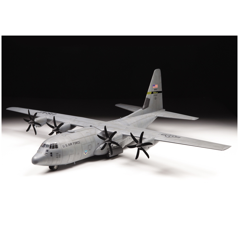 Модель для сборки Звезда &quot;Американский военно-траспортный самолет С-130J&quot;, масштаб 1:72 (7325)