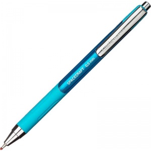 Ручка шариковая автоматическая Attache Selection Spacecraft (0.5мм, синий цвет чернил) 1шт.