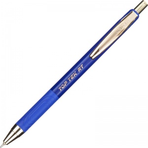 Ручка шариковая автоматическая Unimax Top Tek RT Gold DC (0.8мм, синий цвет чернил, масляная основа) 12шт.