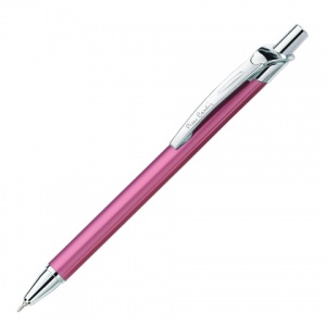Ручка шариковая Pierre Cardin Actuel (0.5мм, синий цвет чернил, корпус красный, алюминий, хром) 1шт. (PC0503BP)