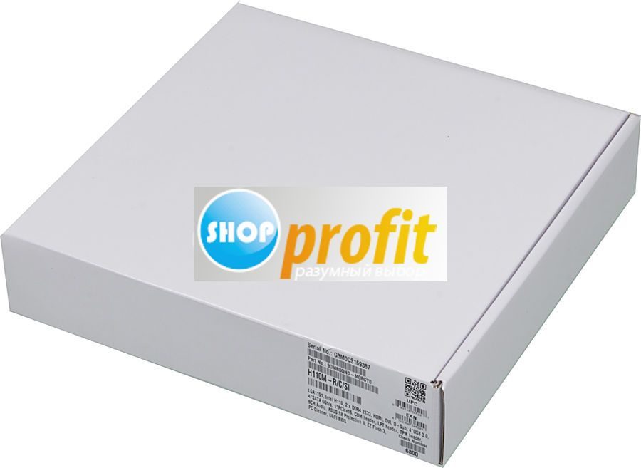 Материнская плата mATX Asus H110M-R/C/SI, LGA 1151, retail (white box) (H110M-R/C/SI)