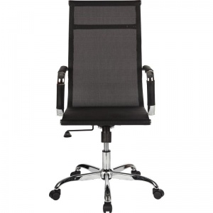 Кресло руководителя Easy Chair 710 T, сетка черная, металл черный