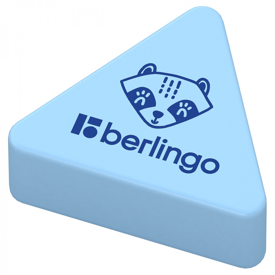 Ластик Berlingo Zoo, треугольный, термопластичная резина, 28x24x10мм, 1шт. (BLc_00350)