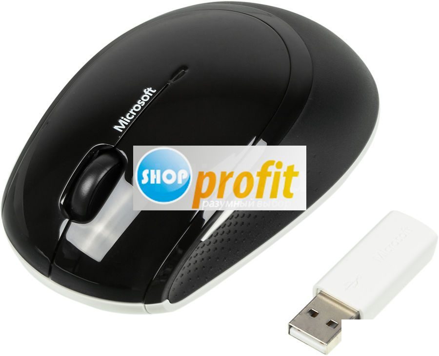 Набор клавиатура+мышь Microsoft 3050, беспроводной, USB, черный (PP3-00018)