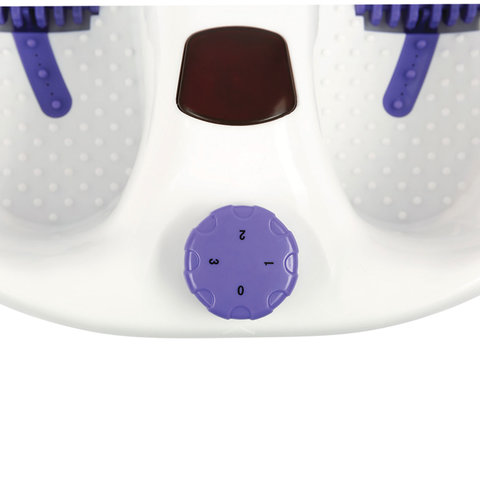 Гидромассажная ванночка для ног Polaris PMB 1006, белый, фиолетовый