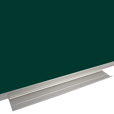 Доска магнитно-меловая Brauberg (90х120см, алюминиевая рамка) зеленая (231706)