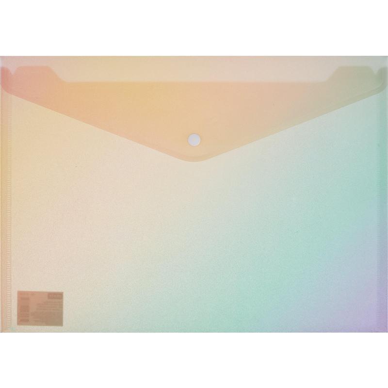 Папка-конверт на кнопке Attache Selection Rainbow (А4, 180мкм) 3шт.
