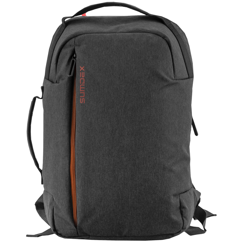 Рюкзак для ноутбука 15.6&quot;-16&quot; Sumdex PON-268GB, полиэстер, серый, 400x300x100мм (PON-268GB)