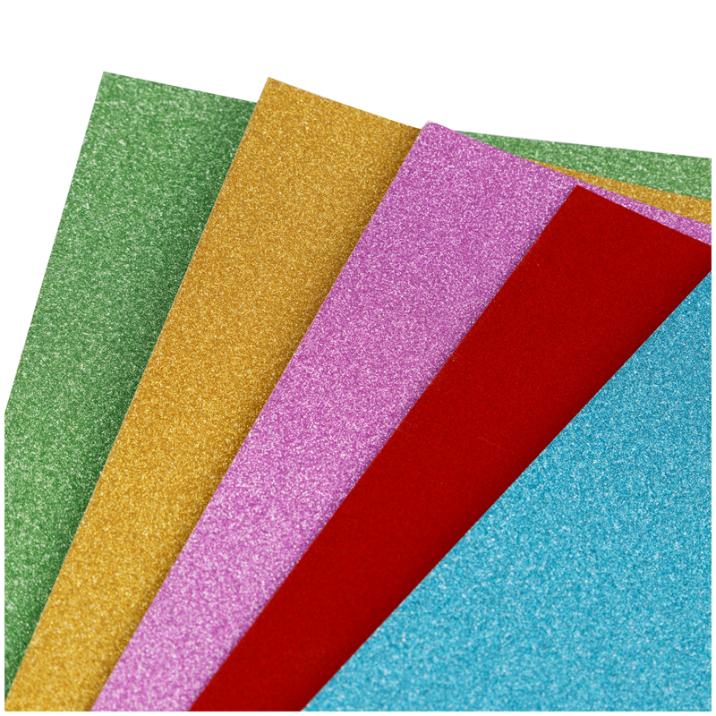 Картон цветной ArtSpace (5 листов, 5 цветов, А4, блестящий, в пакете) (КЦ5Ф4_37982), 10 уп.