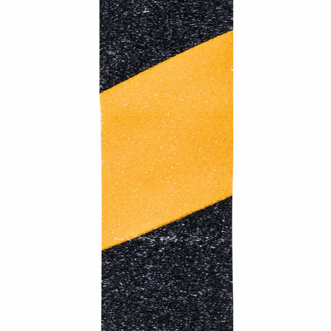 Лента для разметки Brauberg, 50мм х 20м, черно-желтая, зернистая