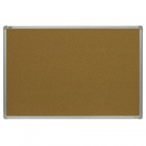Доска пробковая 2x3 Office (180x120см, алюминиевая рамка, коричневая) (TCA1218)