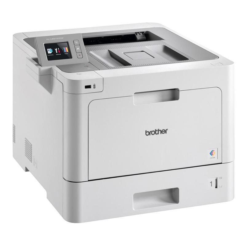Принтер лазерный цветной Brother HL-L9310CDW, белый, USB/LAN/Wi-Fi