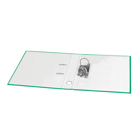 Папка с арочным механизмом Staff (70мм, А4, картон/пвх) без уголка) зеленая (225981)
