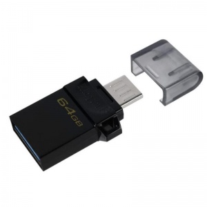 Флэш-диск USB 64Gb Gen1 Kingston microDuo3 G2 (DTDUO3G2/64GB)