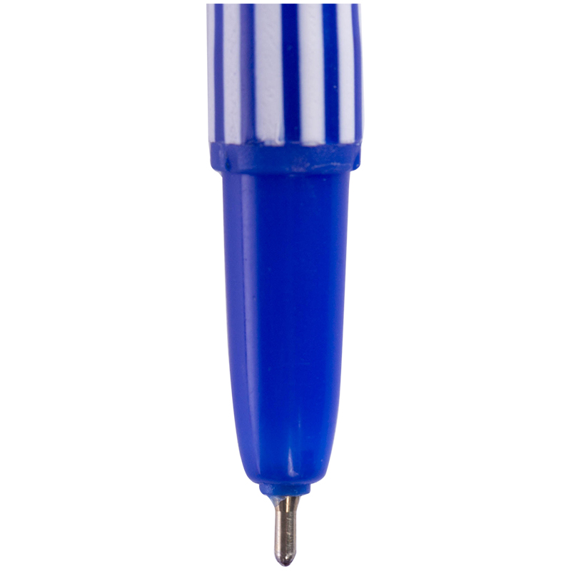 Ручка шариковая Luxor Stripes (0.8мм, синий цвет чернил) 50шт. (31131)