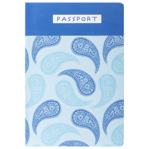 Обложка для паспорта Staff &quot;Пейсли&quot;, пвх, фотопечать, 10шт. (237593)