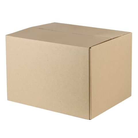 Короб картонный 380x304x285мм, картон бурый Т-23 профиль В, 1шт. (440130)