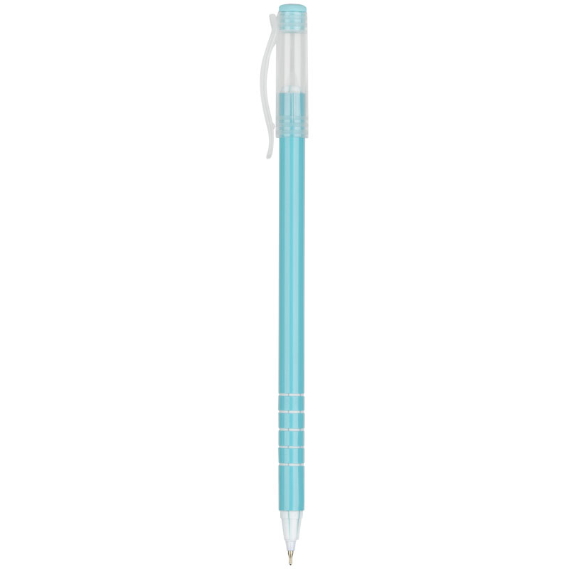 Ручка шариковая OfficeSpace Pastel charm (0,6мм, синий цвет чернил, масляная основа, штрих-код) 50шт. (BPPC_43051)