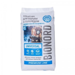 Реагент противогололедный Bionord Universal 25кг