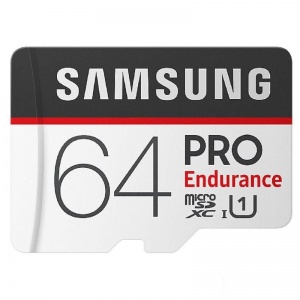 Карта памяти microSDXC Samsung PRO Endurancе, 64Gb, Class 10, 1шт. (MB-MJ64GA/RU)
