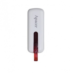 Флэш-диск USB 8Gb Apacer Handy Steno AH 326, белый (AP8GAH326W-1)