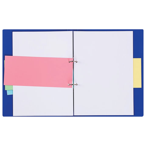Разделитель листов картонный Brauberg &quot;Полосы розовые&quot; (230х105мм, 180 г/м) 100шт. (223974)