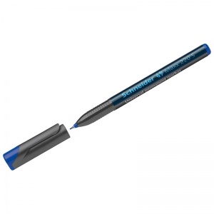 Маркер перманентный (нестираемый) Schneider Maxx 220 S (0.4мм, игольчатый наконечник, синий) 10шт. (112403)